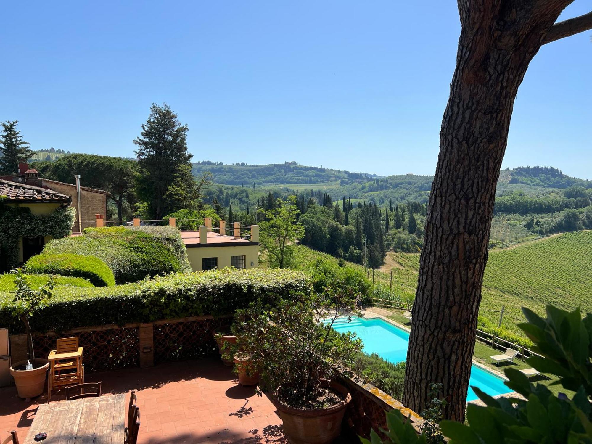 Agriturismo Bio Fattoria Bacio Certaldo Kültér fotó