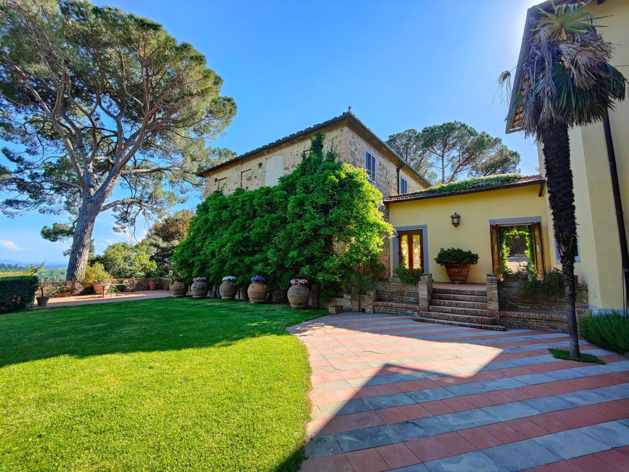 Agriturismo Bio Fattoria Bacio Certaldo Kültér fotó