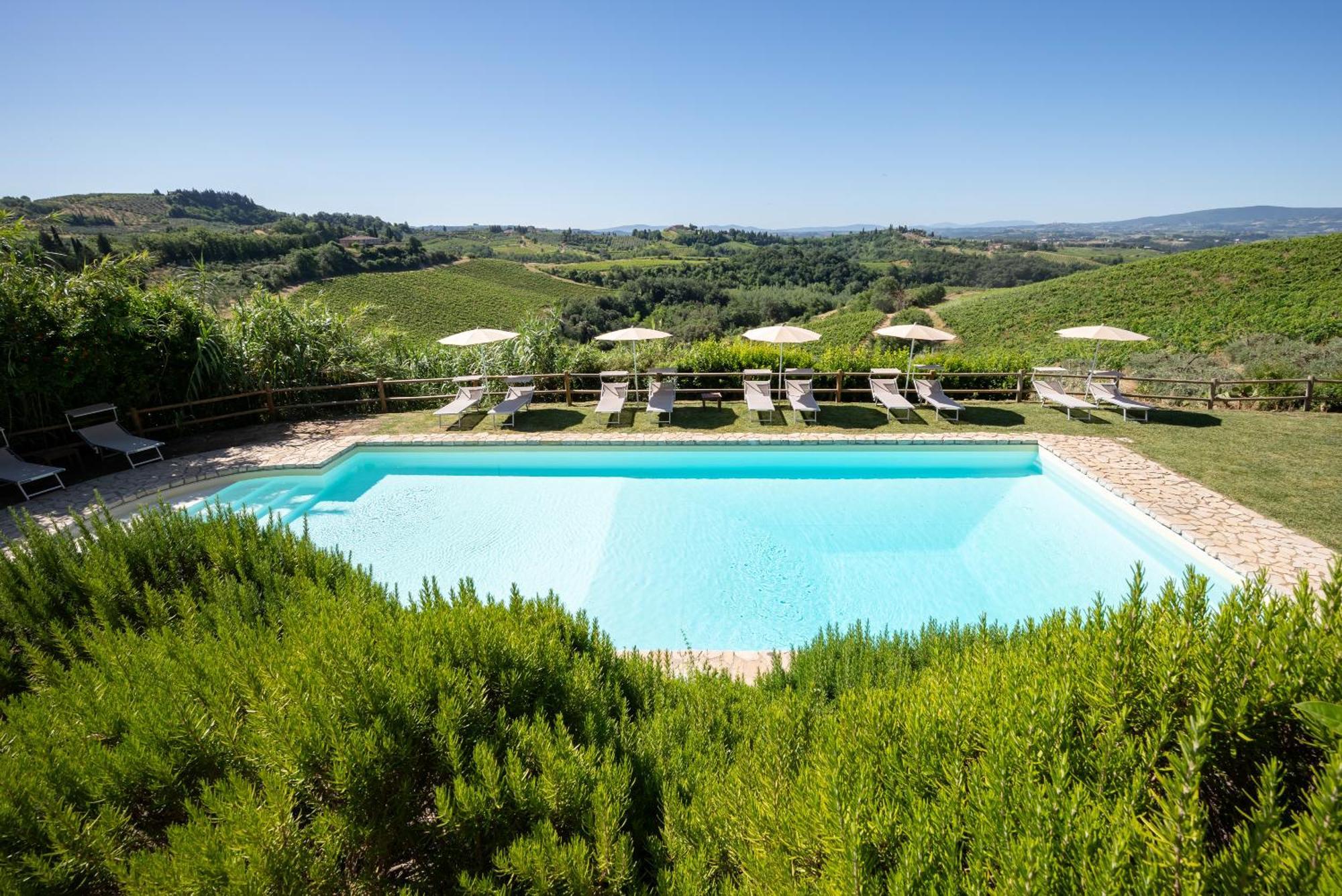 Agriturismo Bio Fattoria Bacio Certaldo Kültér fotó