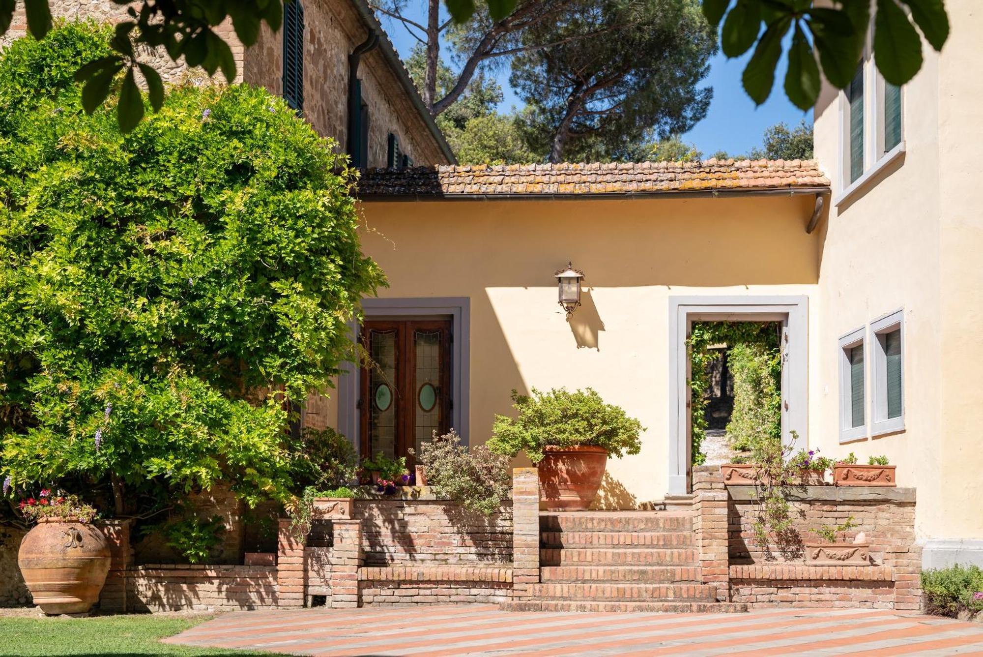 Agriturismo Bio Fattoria Bacio Certaldo Kültér fotó