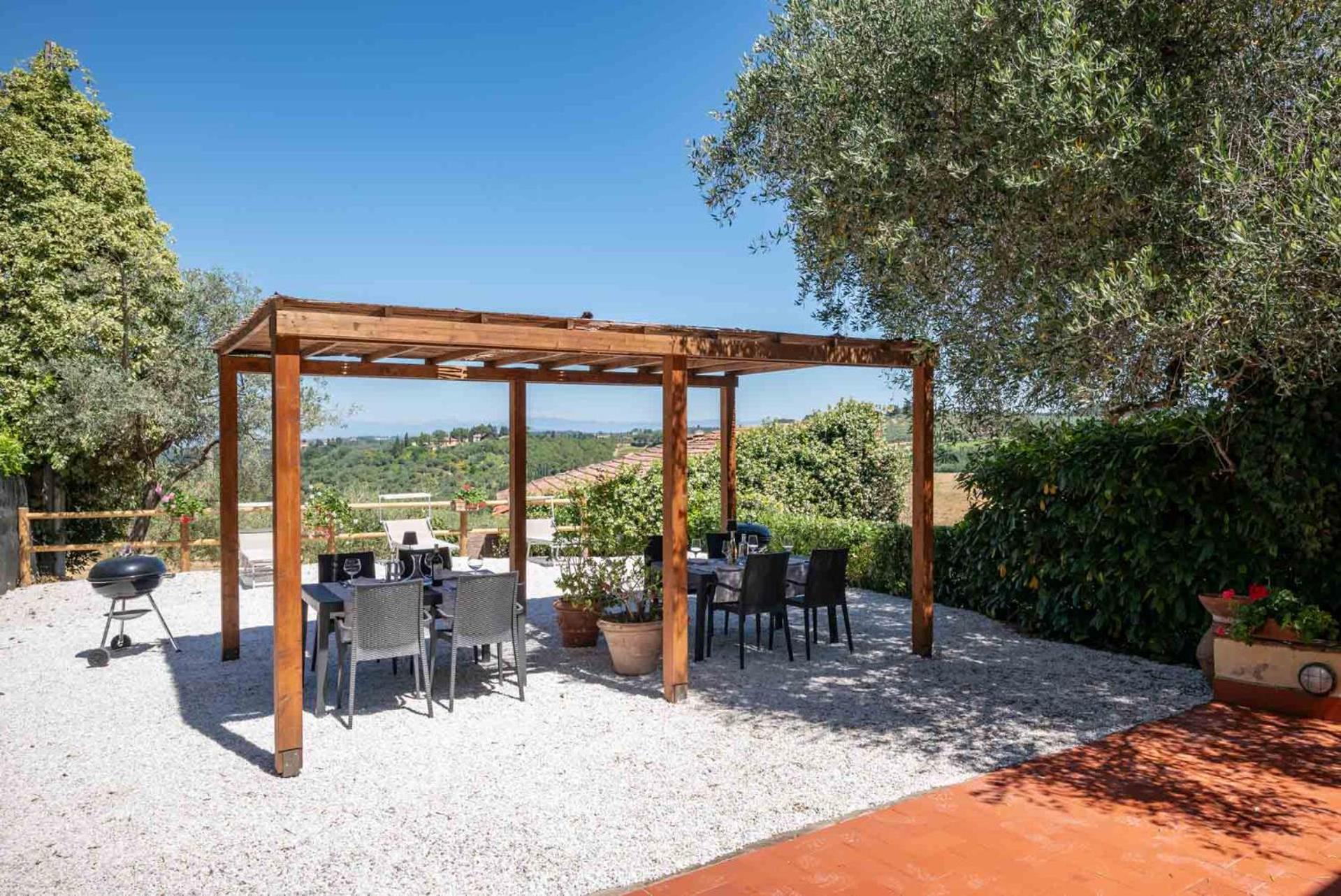 Agriturismo Bio Fattoria Bacio Certaldo Kültér fotó