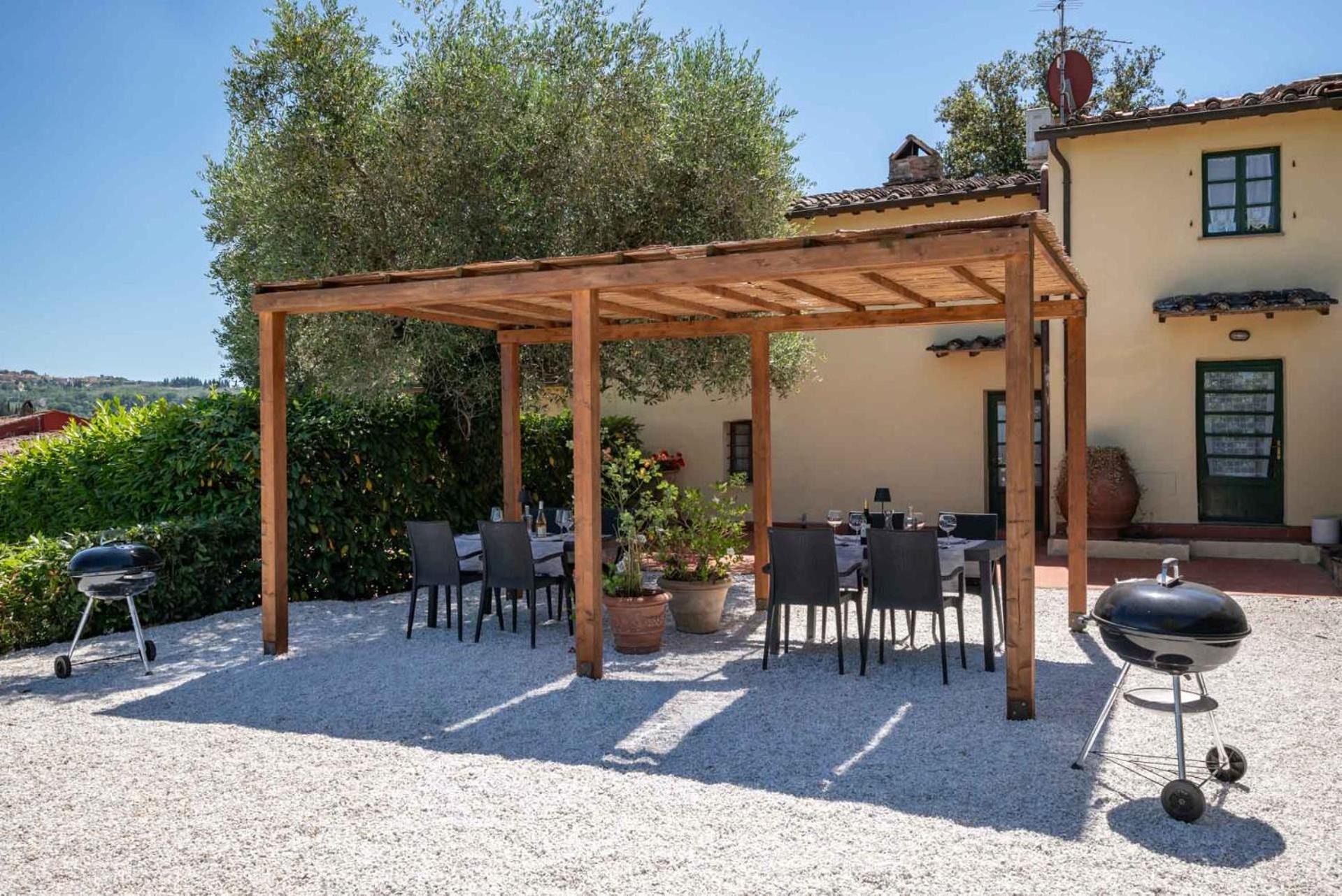 Agriturismo Bio Fattoria Bacio Certaldo Kültér fotó